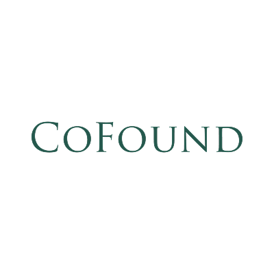 CoFound square wordmark, for light backgrounds